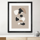 Forms of Art III by M Studio on GIANT ART - beige scandinavian