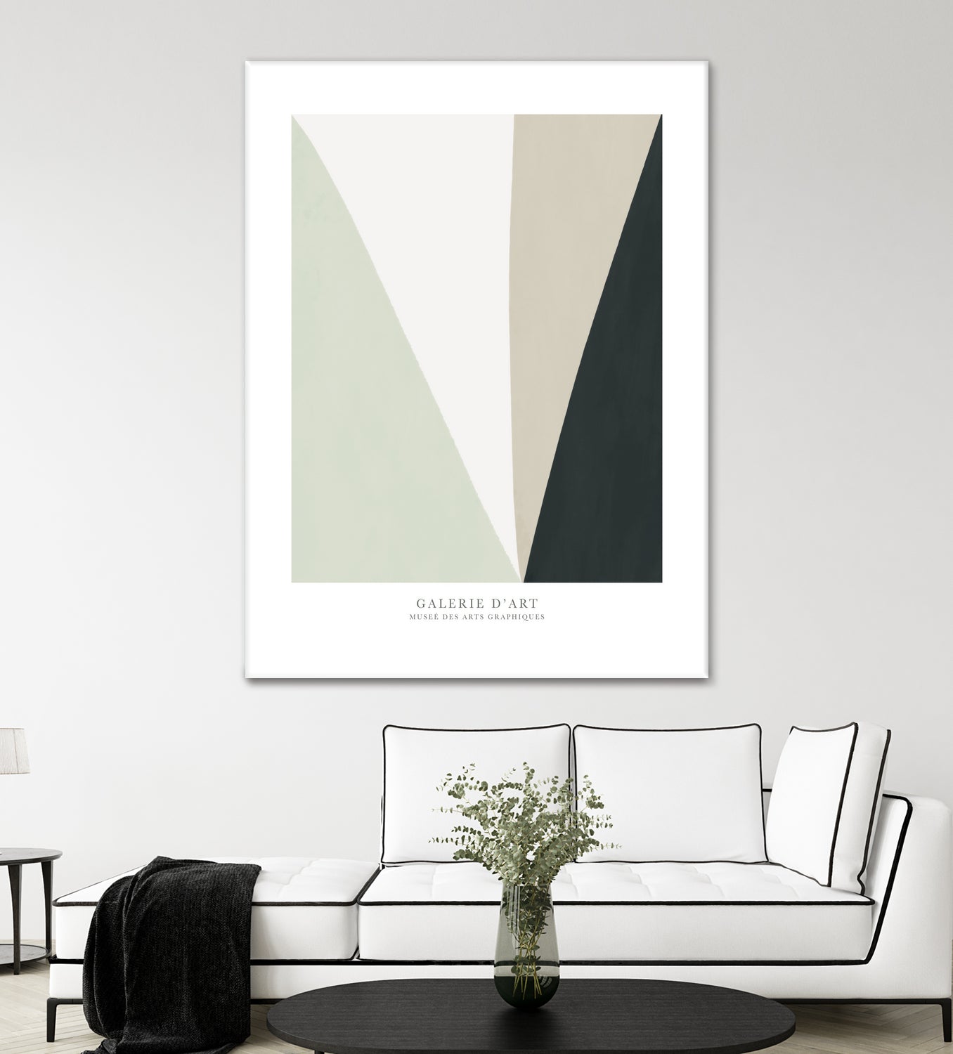 Art Graphique II by M studio on GIANT ART - beige scandinavian