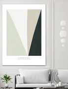 Art Graphique II by M studio on GIANT ART - beige scandinavian