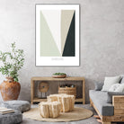 Art Graphique II by M studio on GIANT ART - beige scandinavian