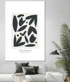 Les Fleurs by M Studio on GIANT ART - beige