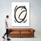 Circle I by M Studio on GIANT ART - black and white