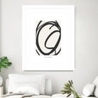 Circle I by M Studio on GIANT ART - black and white