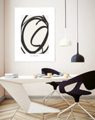 Circle I by M Studio on GIANT ART - black and white