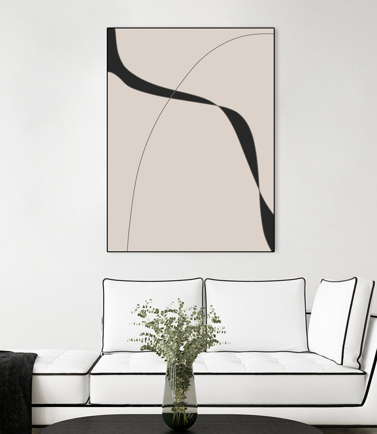 Black Shapes II by Clicart Studio on GIANT ART