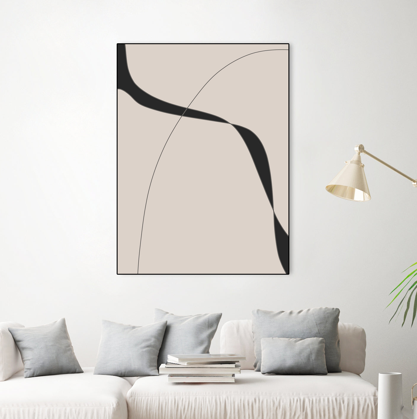 Black Shapes II by Clicart Studio on GIANT ART