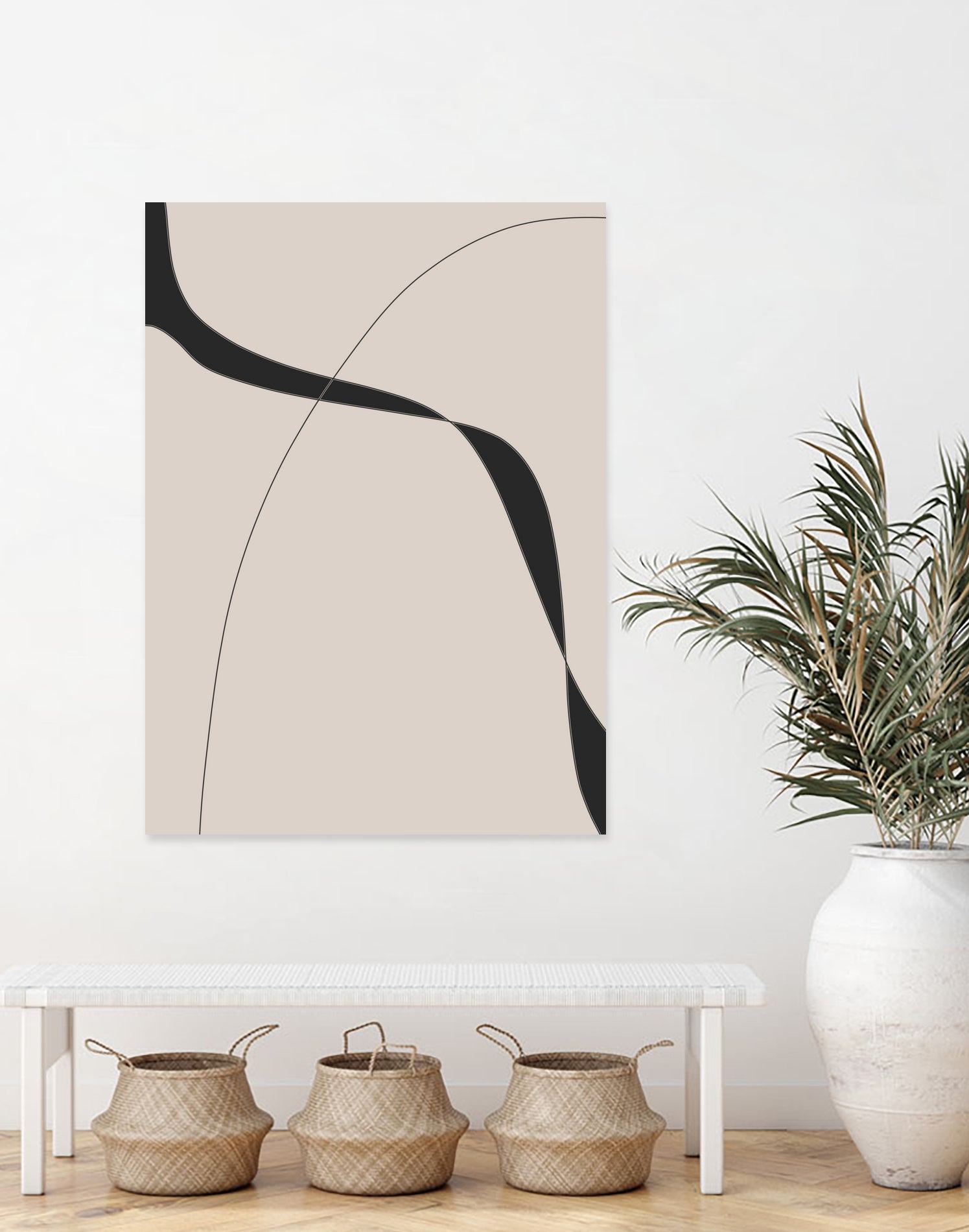 Black Shapes II by M Studio on GIANT ART