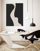 Black Shapes by M Studio on GIANT ART