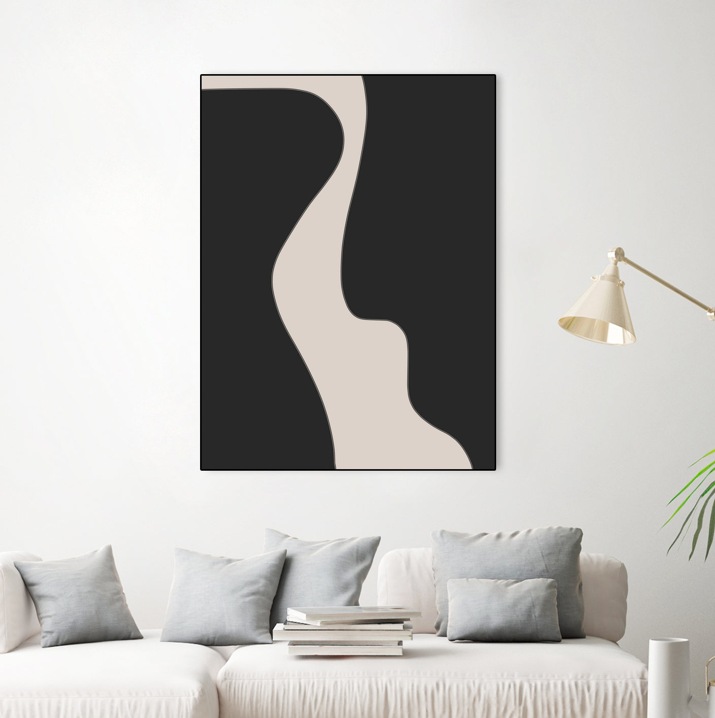 Black Shapes by Clicart Studio on GIANT ART