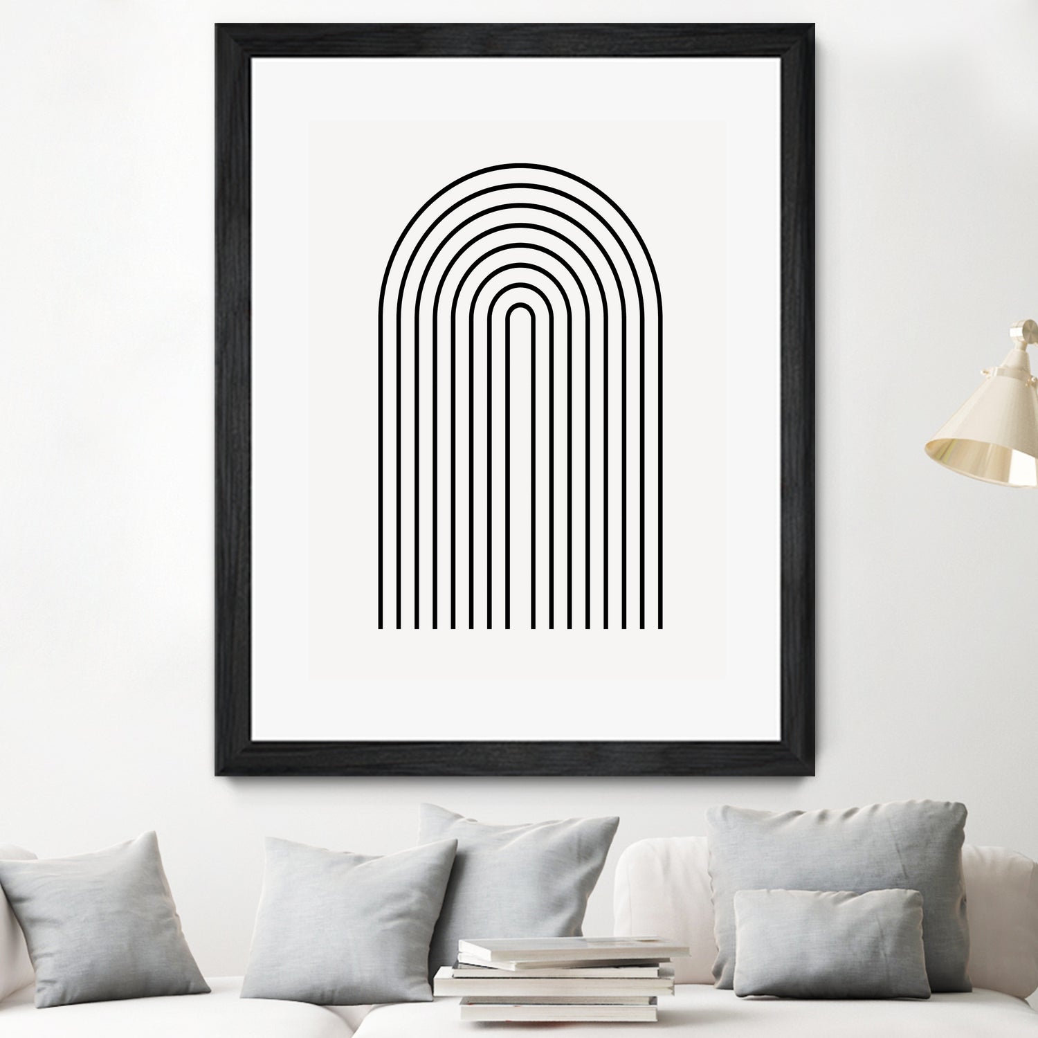 Modern Rainbow by M Studio on GIANT ART