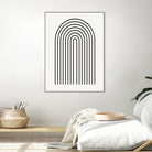 Modern Rainbow by Clicart Studio on GIANT ART