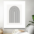 Modern Rainbow by M Studio on GIANT ART