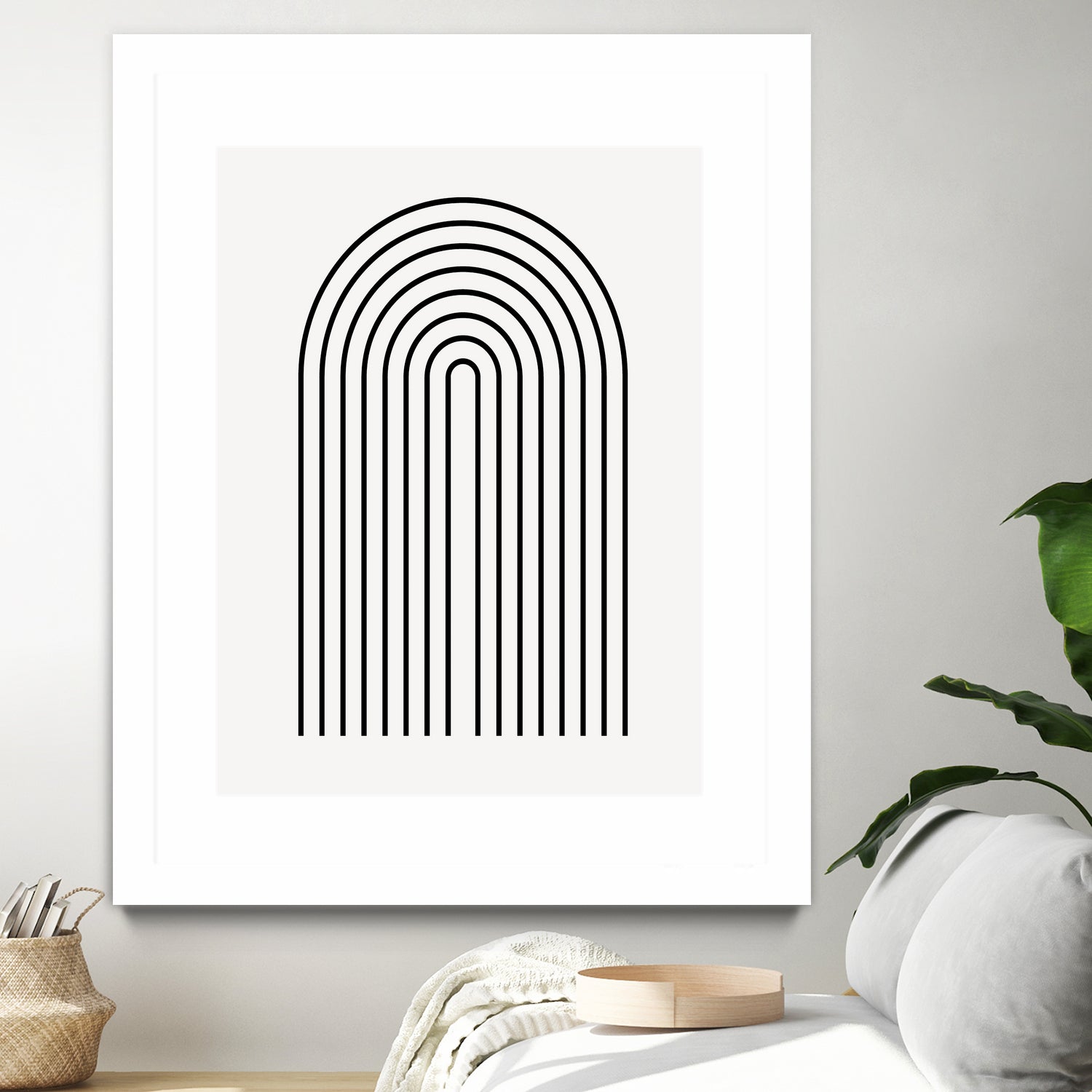 Modern Rainbow by M Studio on GIANT ART