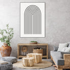 Modern Rainbow by Clicart Studio on GIANT ART