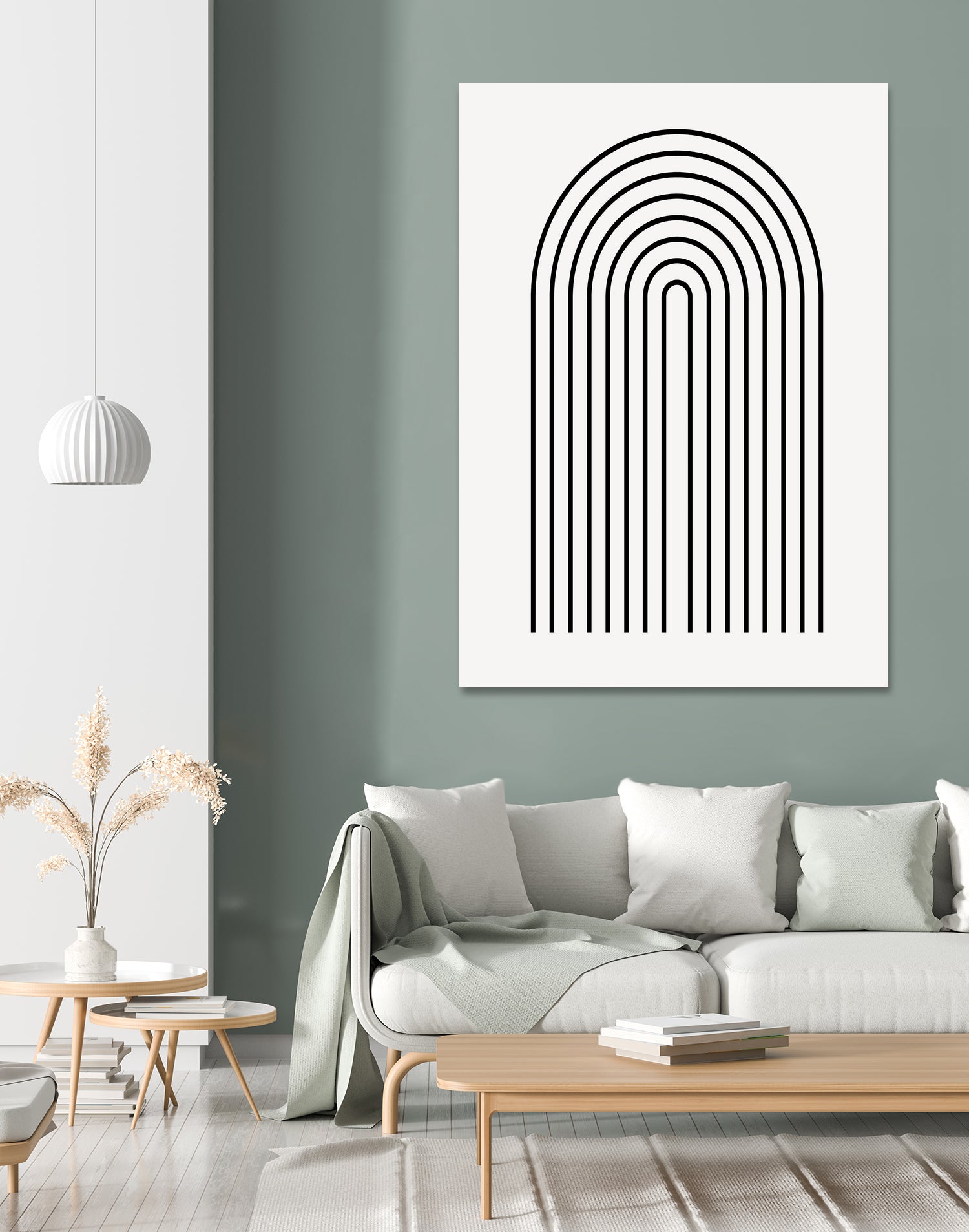 Modern Rainbow by M Studio on GIANT ART