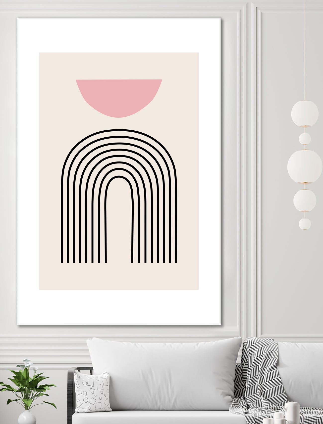 Pink Boho by Clicart Studio on GIANT ART