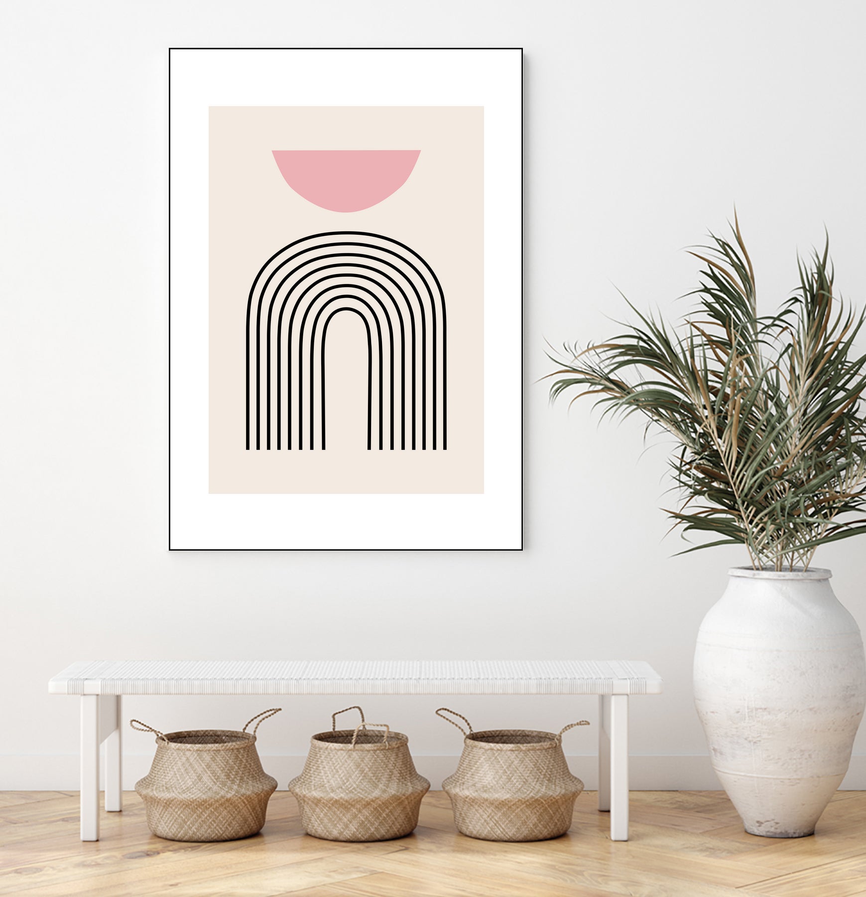 Pink Boho by Clicart Studio on GIANT ART