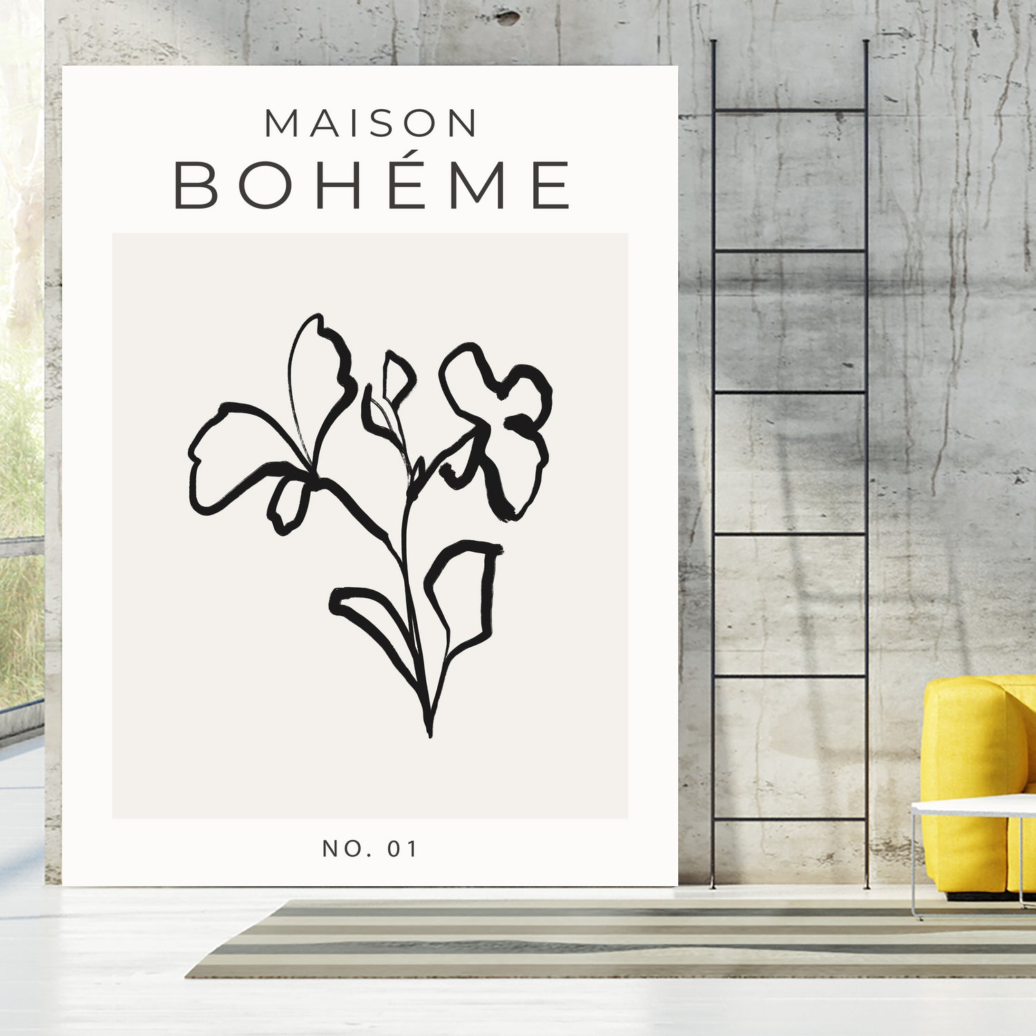 Maison Bohème No.1 by Clicart Studio  on GIANT ART