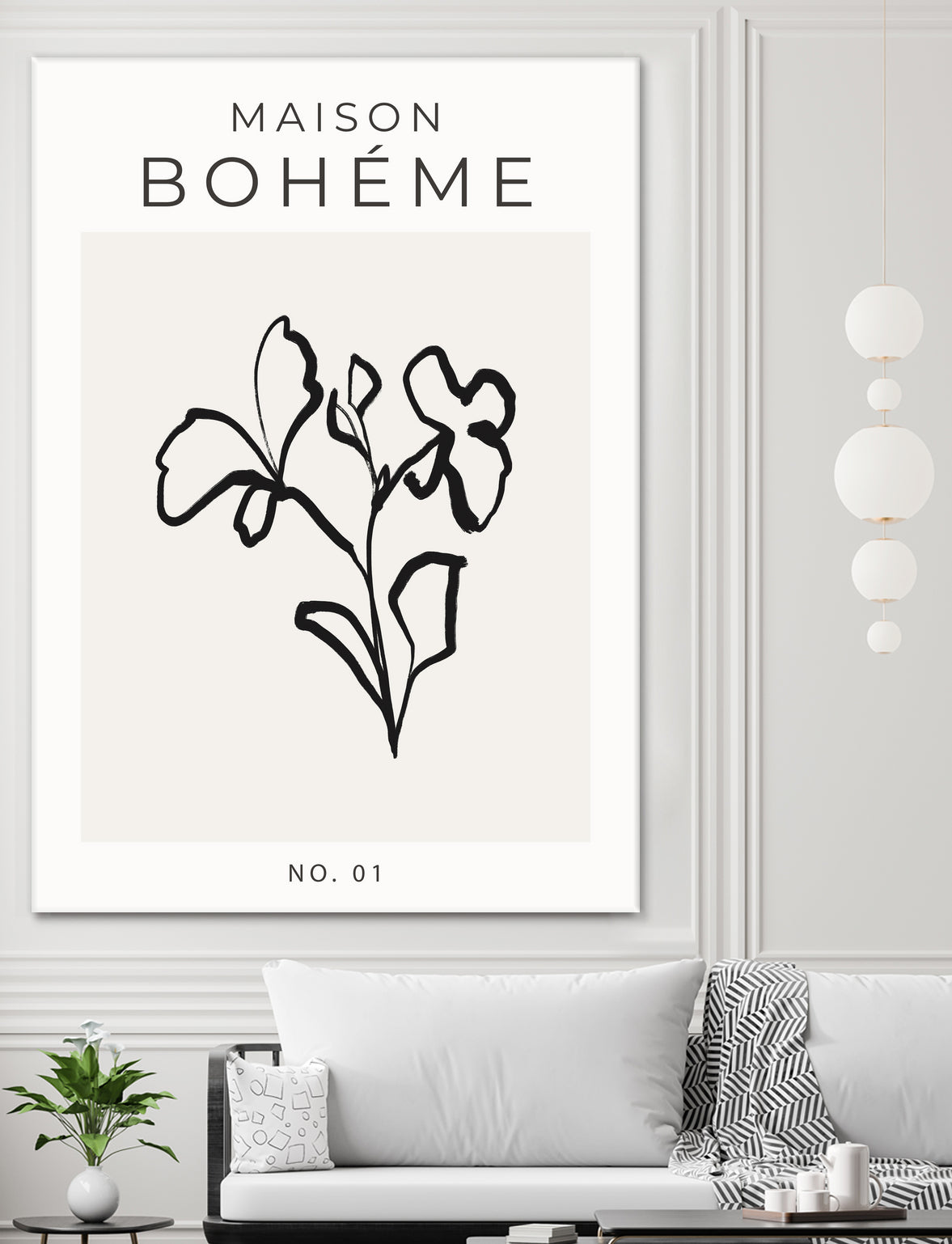 Maison Bohème No.1 by Clicart Studio  on GIANT ART