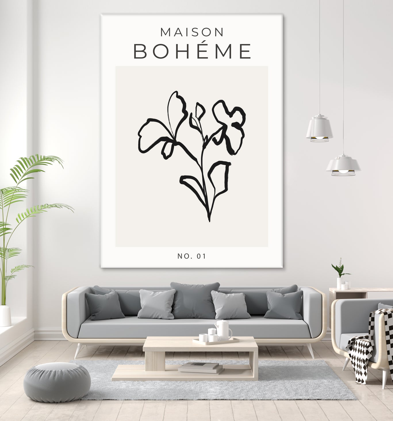 Maison Bohème No.1 by Clicart Studio  on GIANT ART