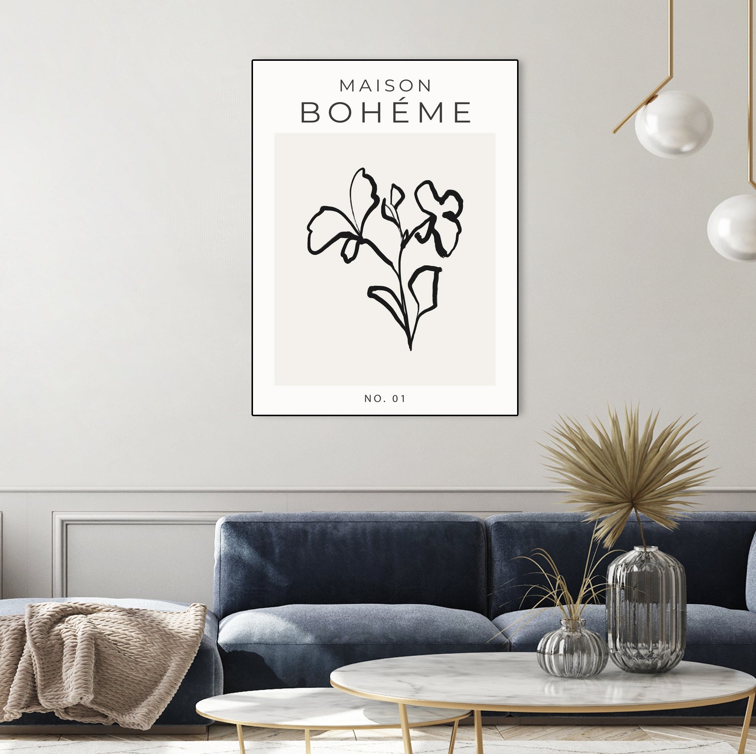 Maison Bohème No.1 by Clicart Studio  on GIANT ART