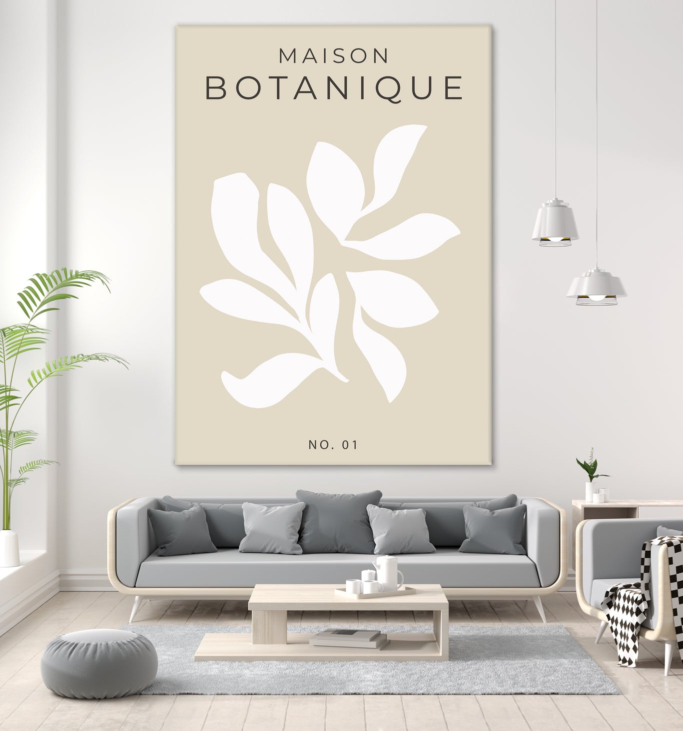 Maison Botanique No.1 by Clicart Studio on GIANT ART
