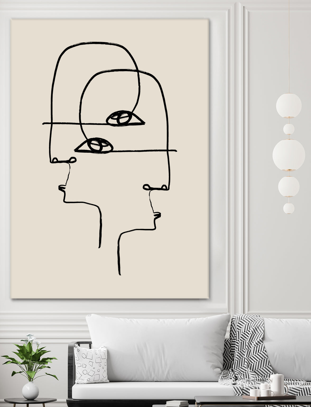 Faces by Clicart Studio on GIANT ART