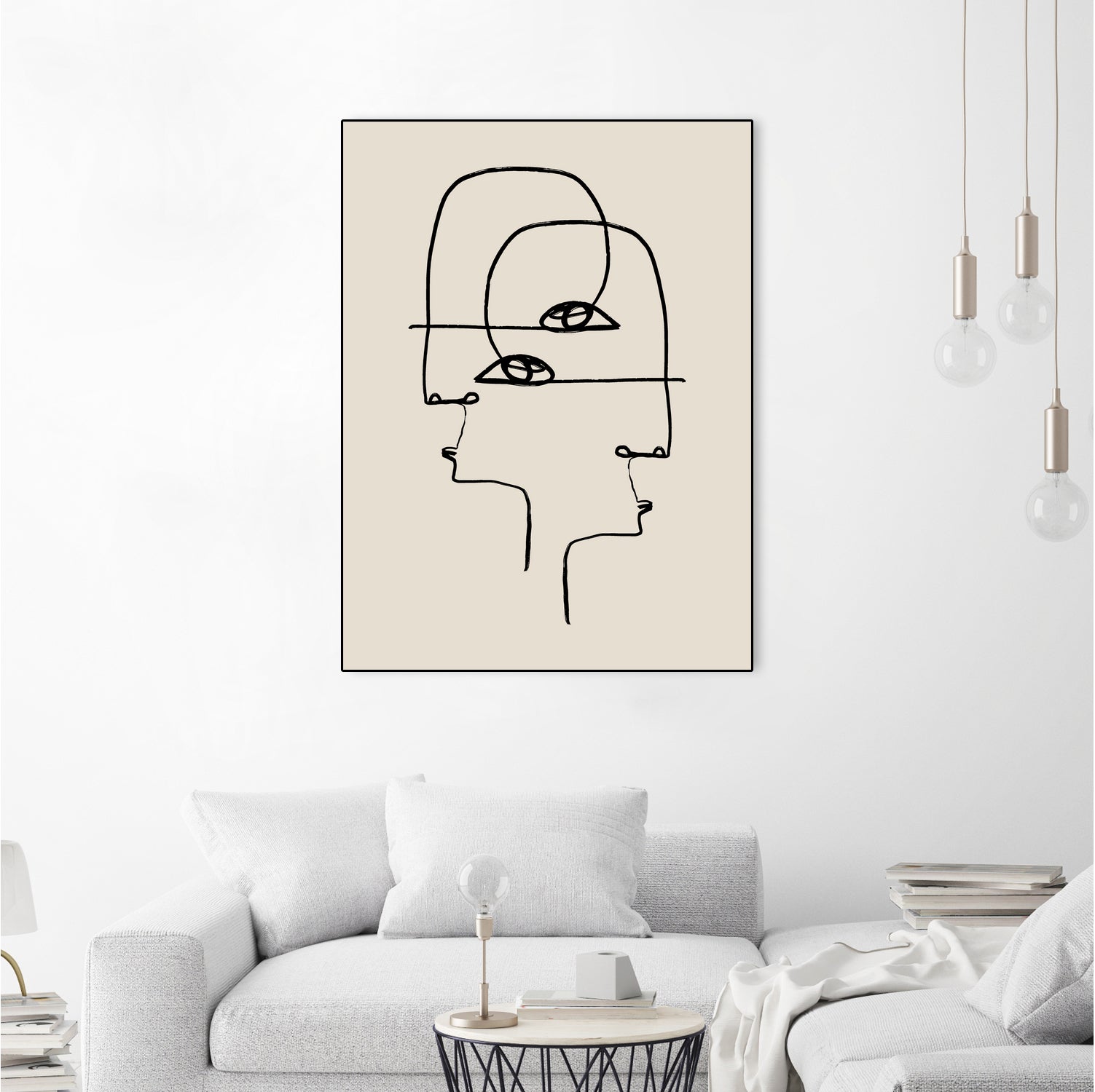 Faces by Clicart Studio on GIANT ART