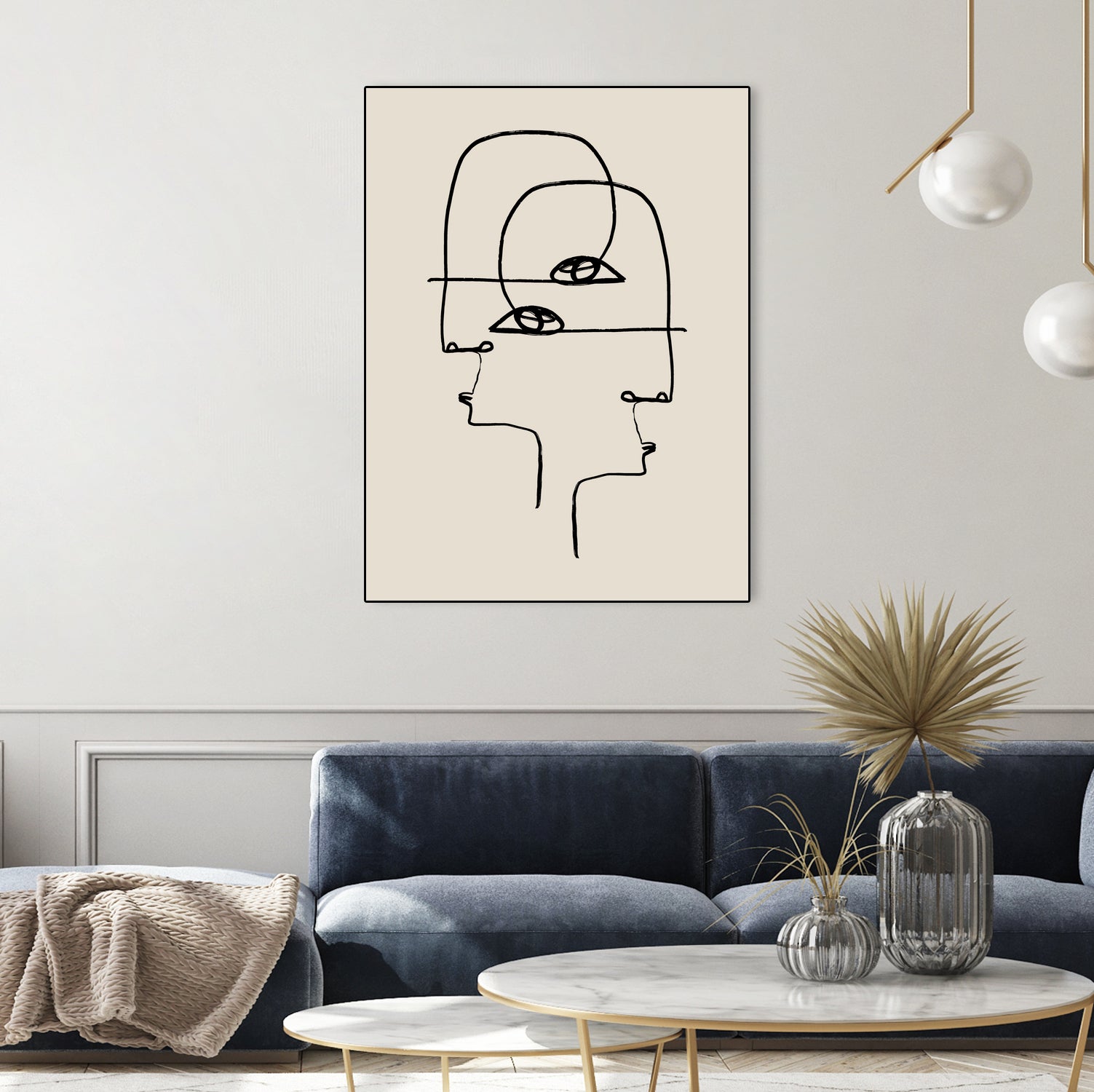 Faces by Clicart Studio on GIANT ART