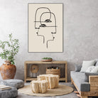 Faces by Clicart Studio on GIANT ART