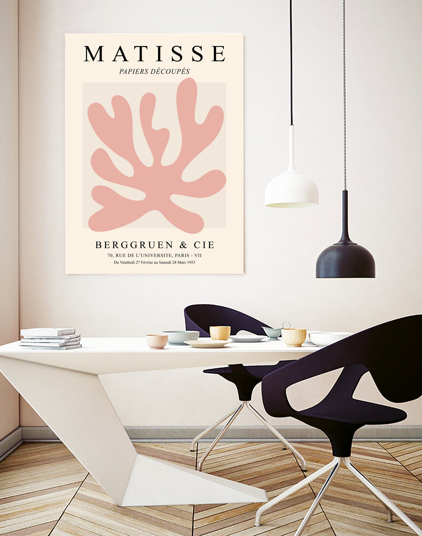 Pink Cut Outs by M Studio on GIANT ART - pink cutouts