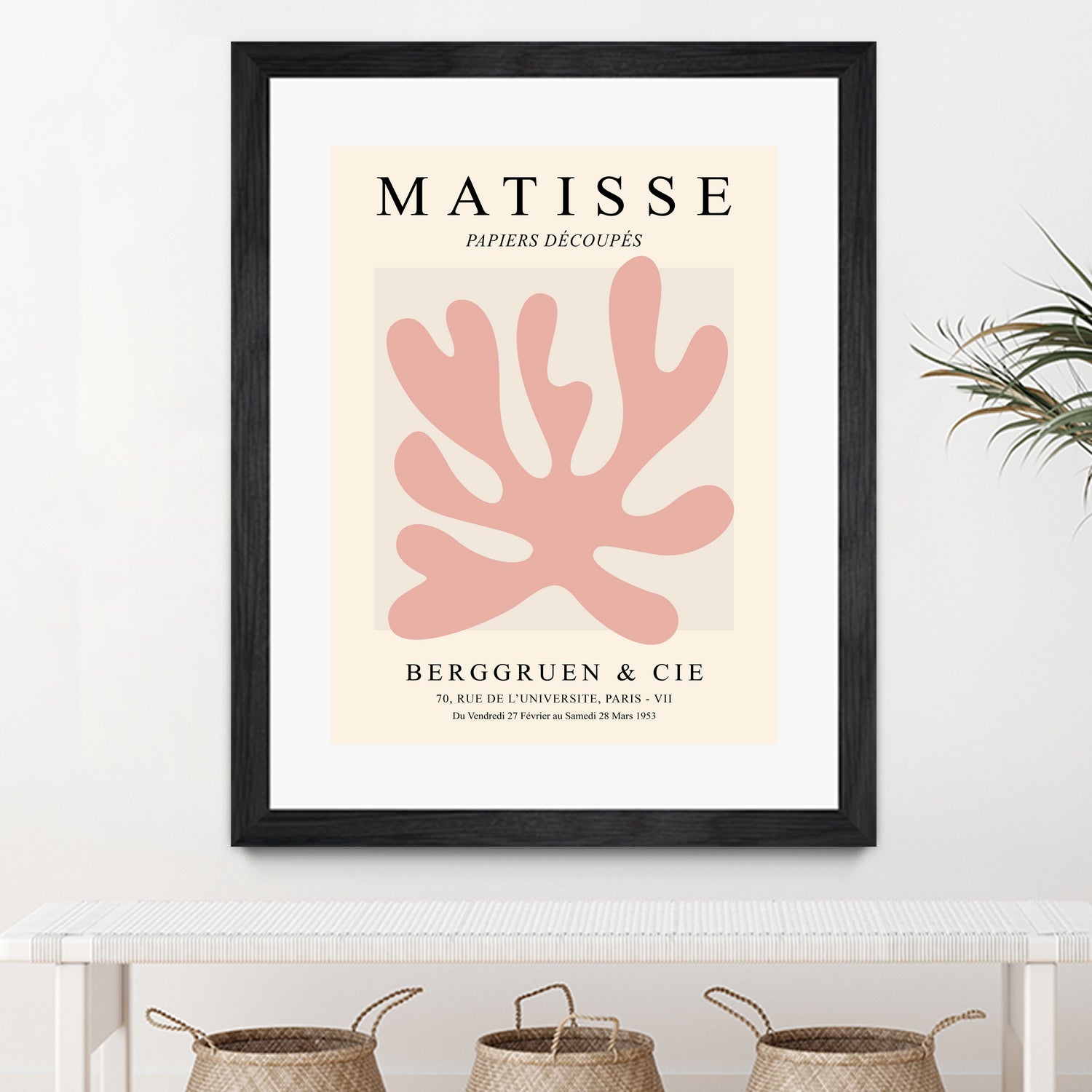 Pink Cut Outs by M Studio on GIANT ART - pink cutouts