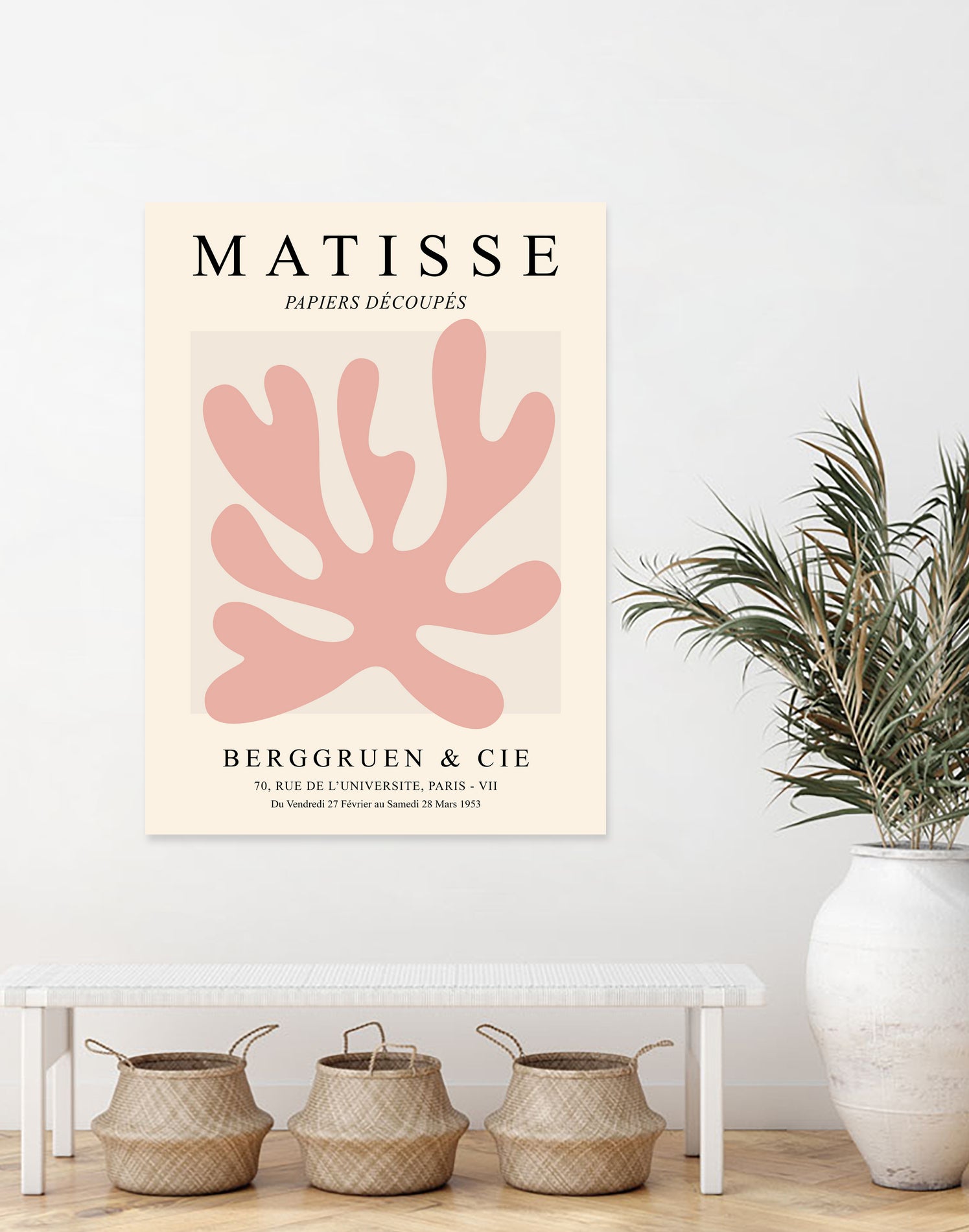 Pink Cut Outs by M Studio on GIANT ART - pink cutouts