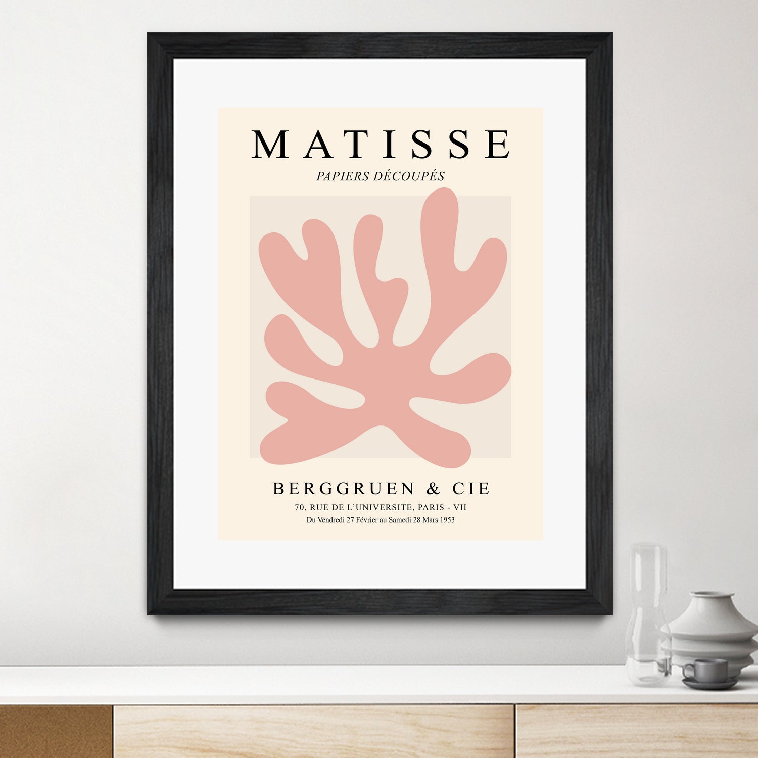 Pink Cut Outs by M Studio on GIANT ART - pink cutouts
