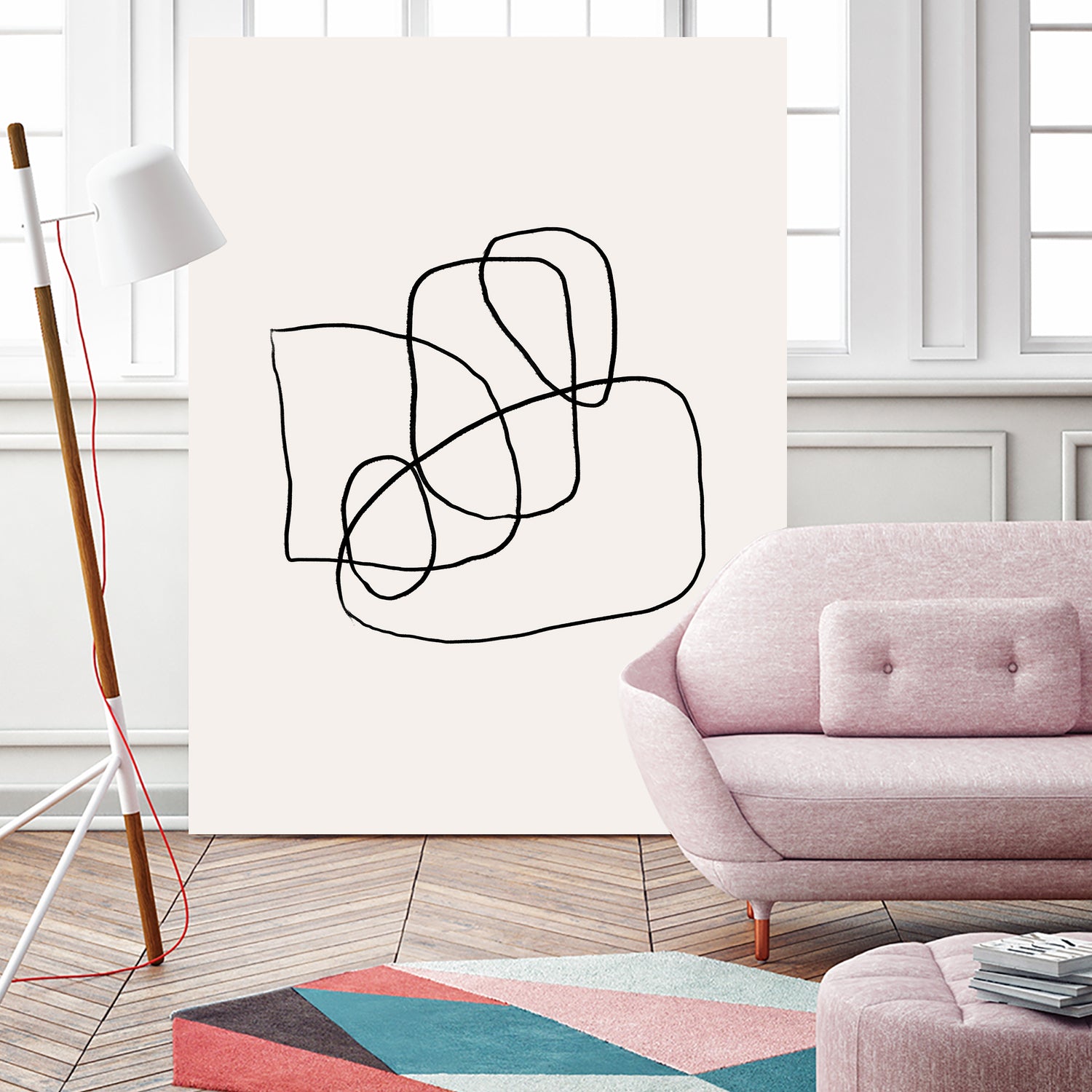 Simple lines by Clicart Studio on GIANT ART