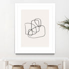 Simple lines by M Studio on GIANT ART - black linear