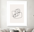 Simple lines by M Studio on GIANT ART - black linear