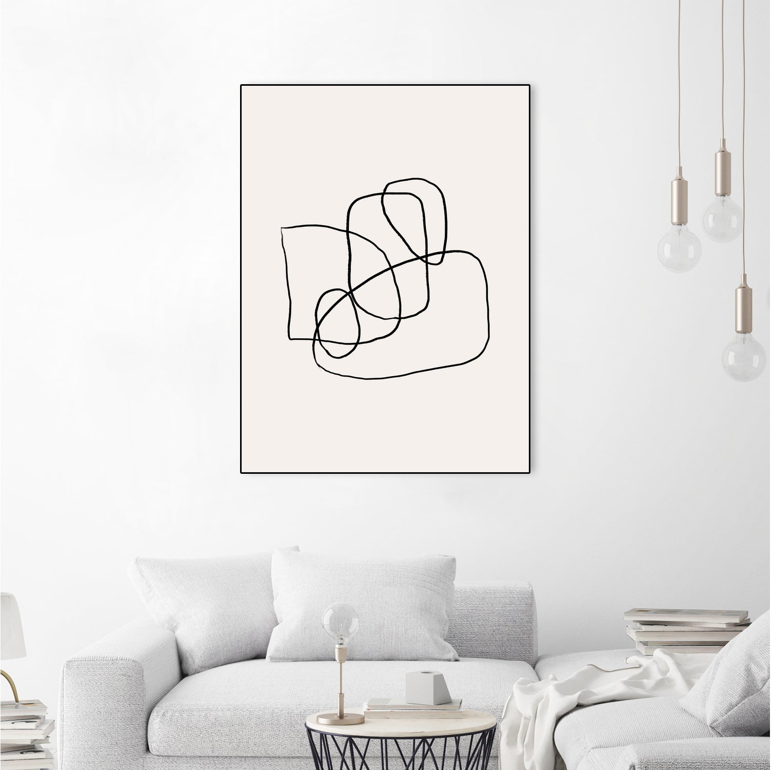 Simple lines by Clicart Studio on GIANT ART