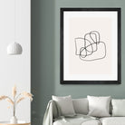 Simple lines by M Studio on GIANT ART - black linear