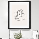 Simple lines by M Studio on GIANT ART - black linear