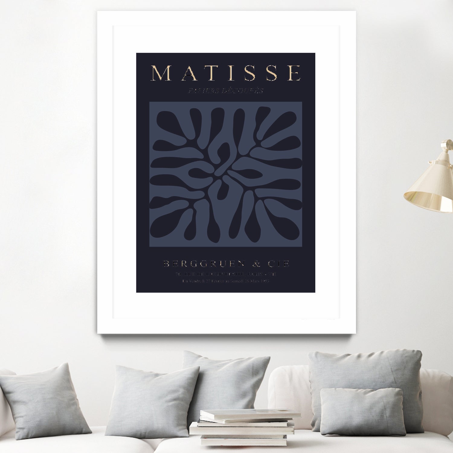 Beige Cut Outs II by M Studio on GIANT ART - beige mid century