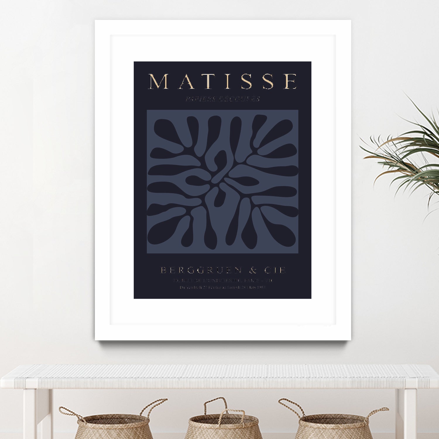 Beige Cut Outs II by M Studio on GIANT ART - beige mid century