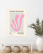 Papiers Découpés V by M Studio on GIANT ART - pink scandinavian