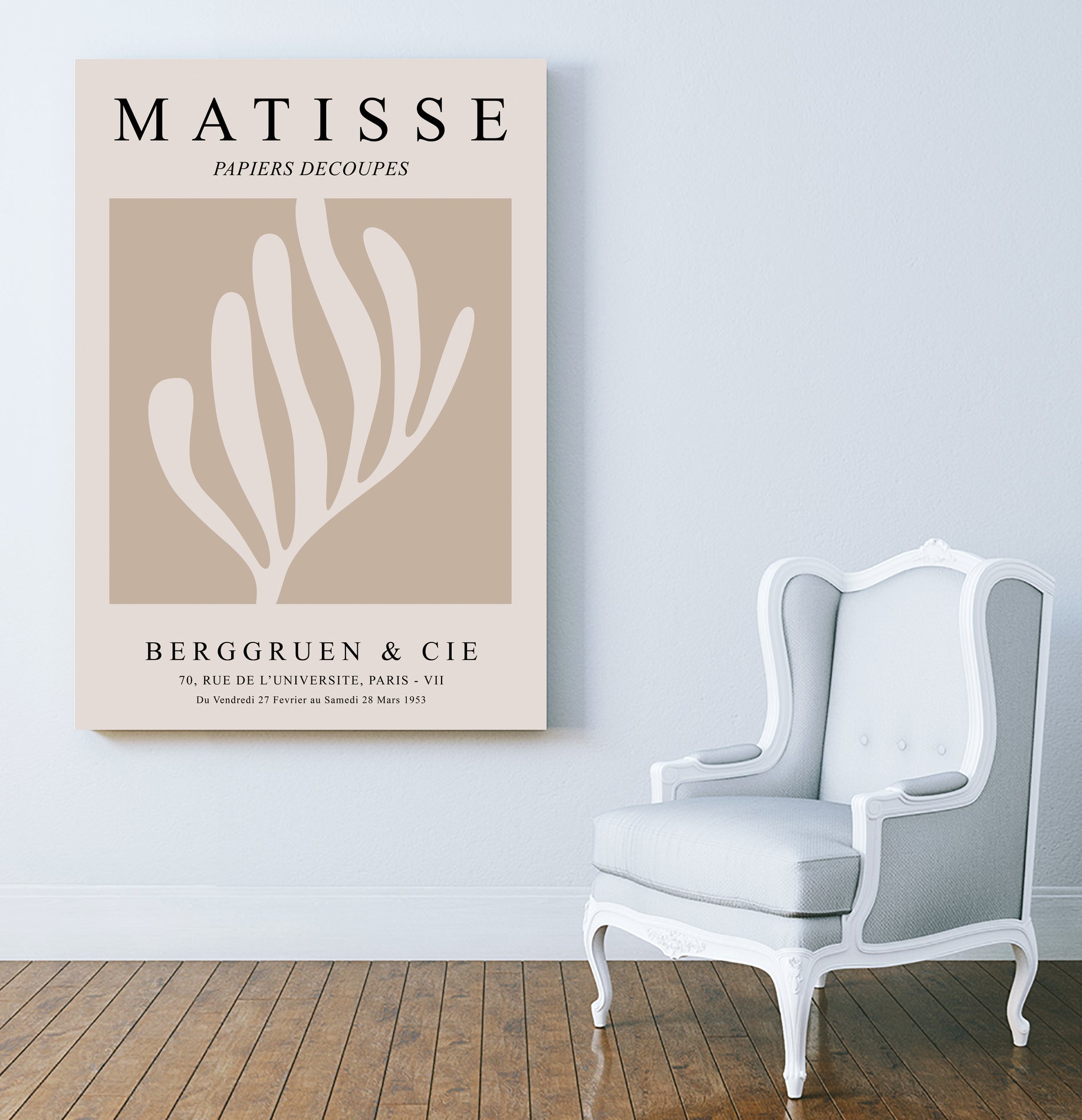 Beige Cut Outs by M Studio on GIANT ART - beige cutouts