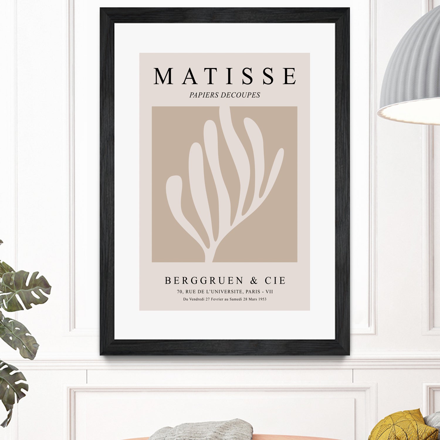 Beige Cut Outs by M Studio on GIANT ART - beige cutouts