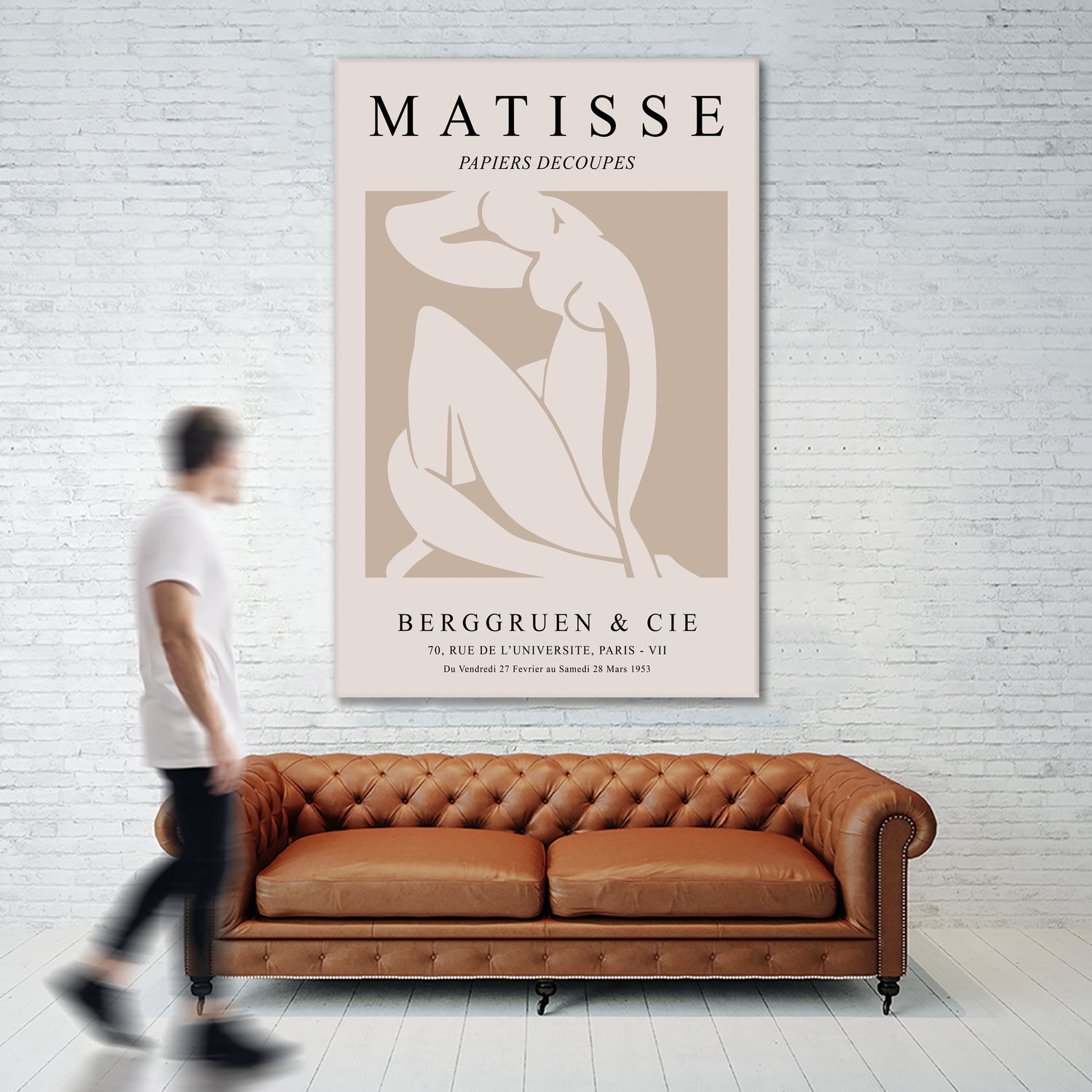 Nude Figure, Beige by Matisse on GIANT ART