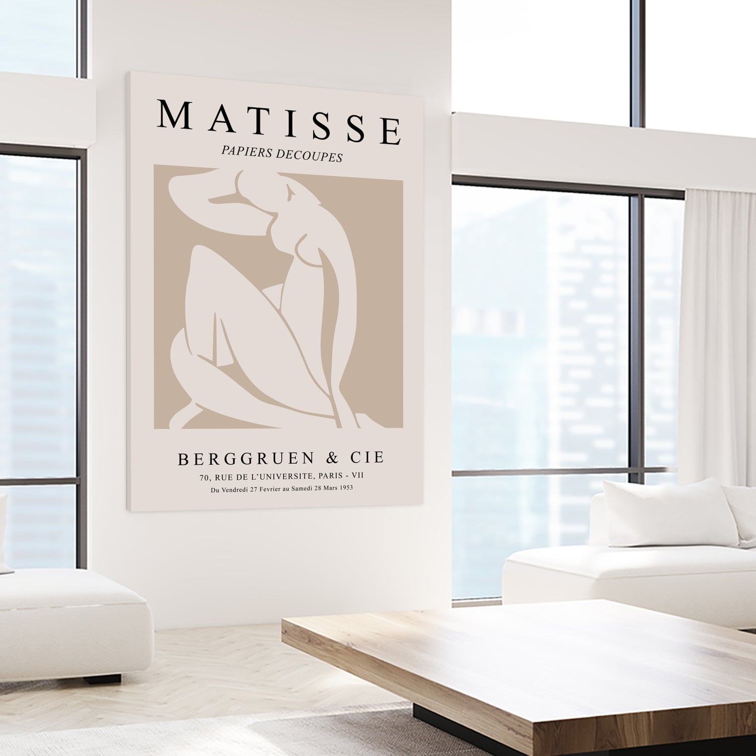 Nude Figure, Beige by Matisse on GIANT ART