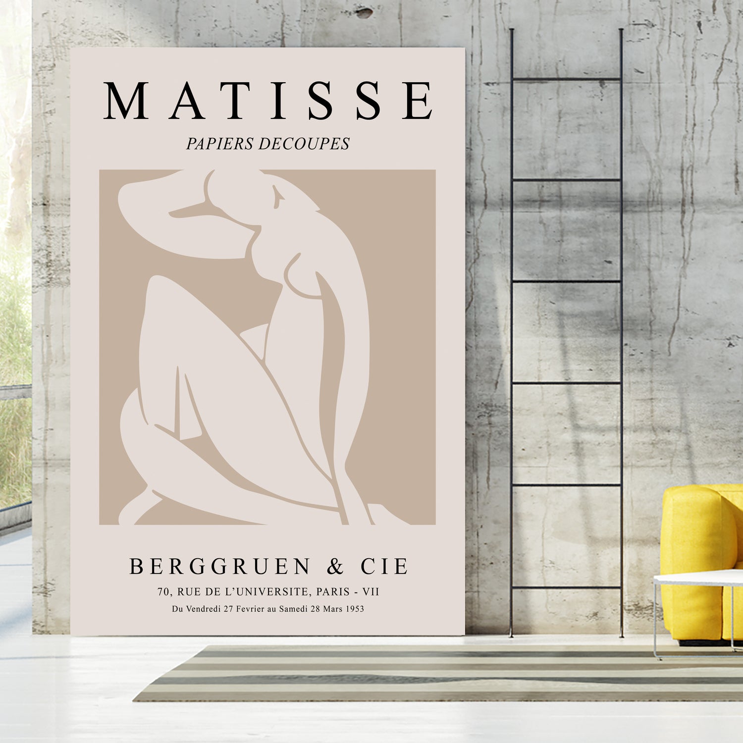 Nude Figure, Beige by Matisse on GIANT ART