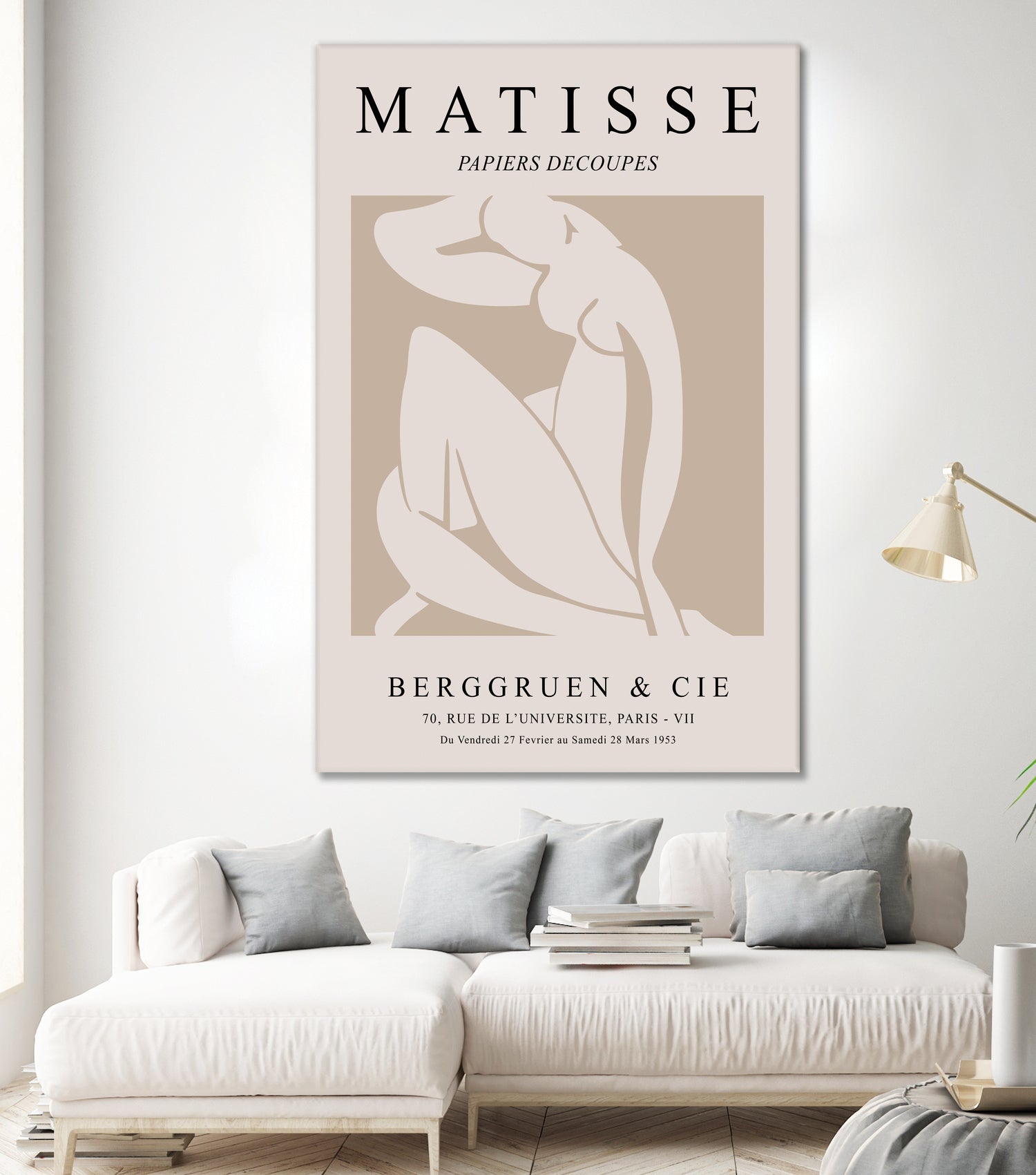 Nude Figure, Beige by Matisse on GIANT ART