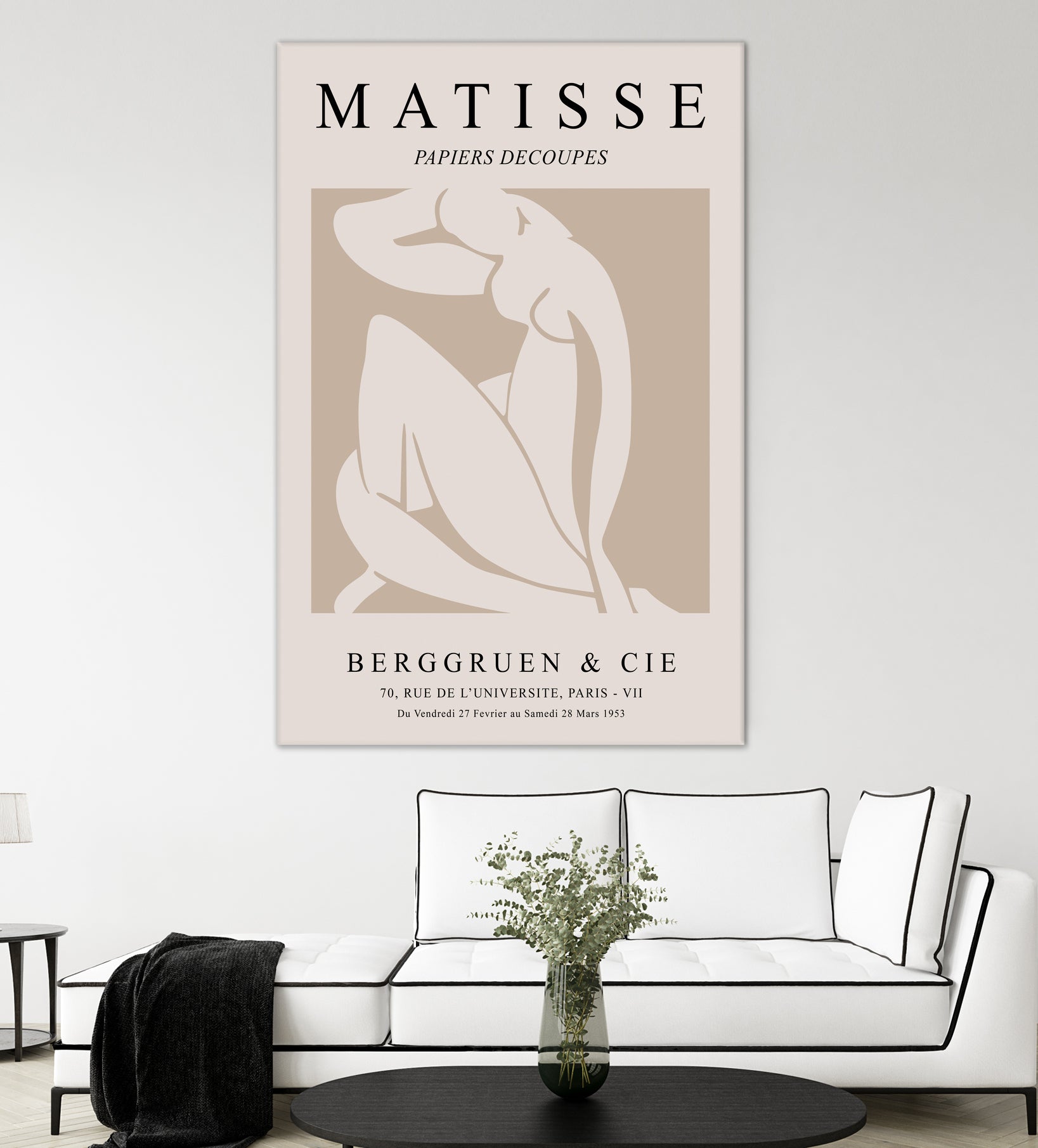 Nude Figure, Beige by Matisse on GIANT ART